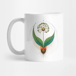 Abstract Botanical Series One Mug